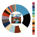 Colour wheel / palette