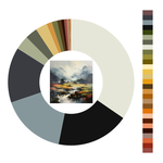 Colour wheel / palette