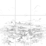 Sketch with grid