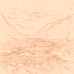 Sepia sketch