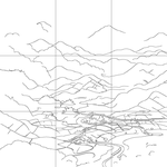 Line drawing with grid