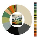 Colour wheel / palette