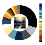 Colour wheel / palette