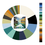 Colour wheel / palette