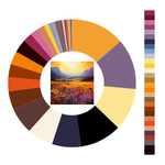 Colour wheel / palette