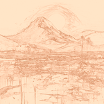 Sepia sketch