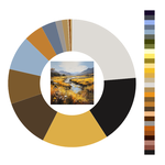 Colour wheel / palette