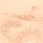 Sepia sketch