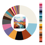 Colour wheel / palette