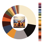 Colour wheel / palette