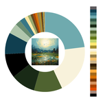 Colour wheel / palette