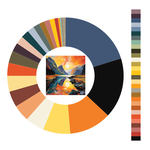 Colour wheel / palette