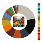 Colour wheel / palette