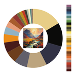 Colour wheel / palette