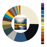 Colour wheel / palette