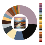 Colour wheel / palette