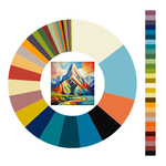 Colour wheel / palette