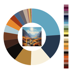 Colour wheel / palette