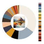 Colour wheel / palette