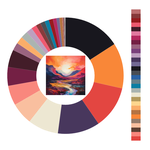 Colour wheel / palette