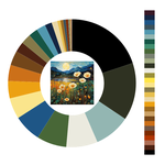 Colour wheel / palette