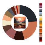 Colour wheel / palette