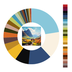 Colour wheel / palette