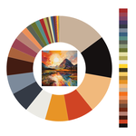 Colour wheel / palette