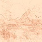 Sepia sketch