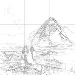 Sketch with grid