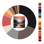 Colour wheel / palette