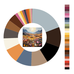 Colour wheel / palette