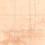 Sepia sketch with grid