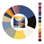 Colour wheel / palette