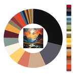 Colour wheel / palette