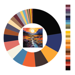 Colour wheel / palette