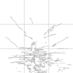 Line drawing with grid