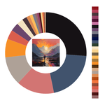 Colour wheel / palette