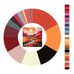 Colour wheel / palette