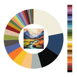 Colour wheel / palette