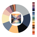 Colour wheel / palette