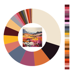 Colour wheel / palette