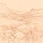 Sepia sketch