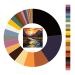 Colour wheel / palette