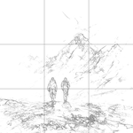 Sketch with grid