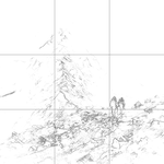 Sketch with grid