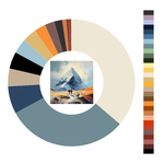 Colour wheel / palette