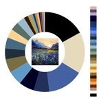 Colour wheel / palette