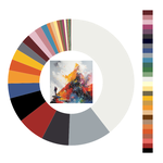 Colour wheel / palette