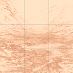 Sepia sketch with grid